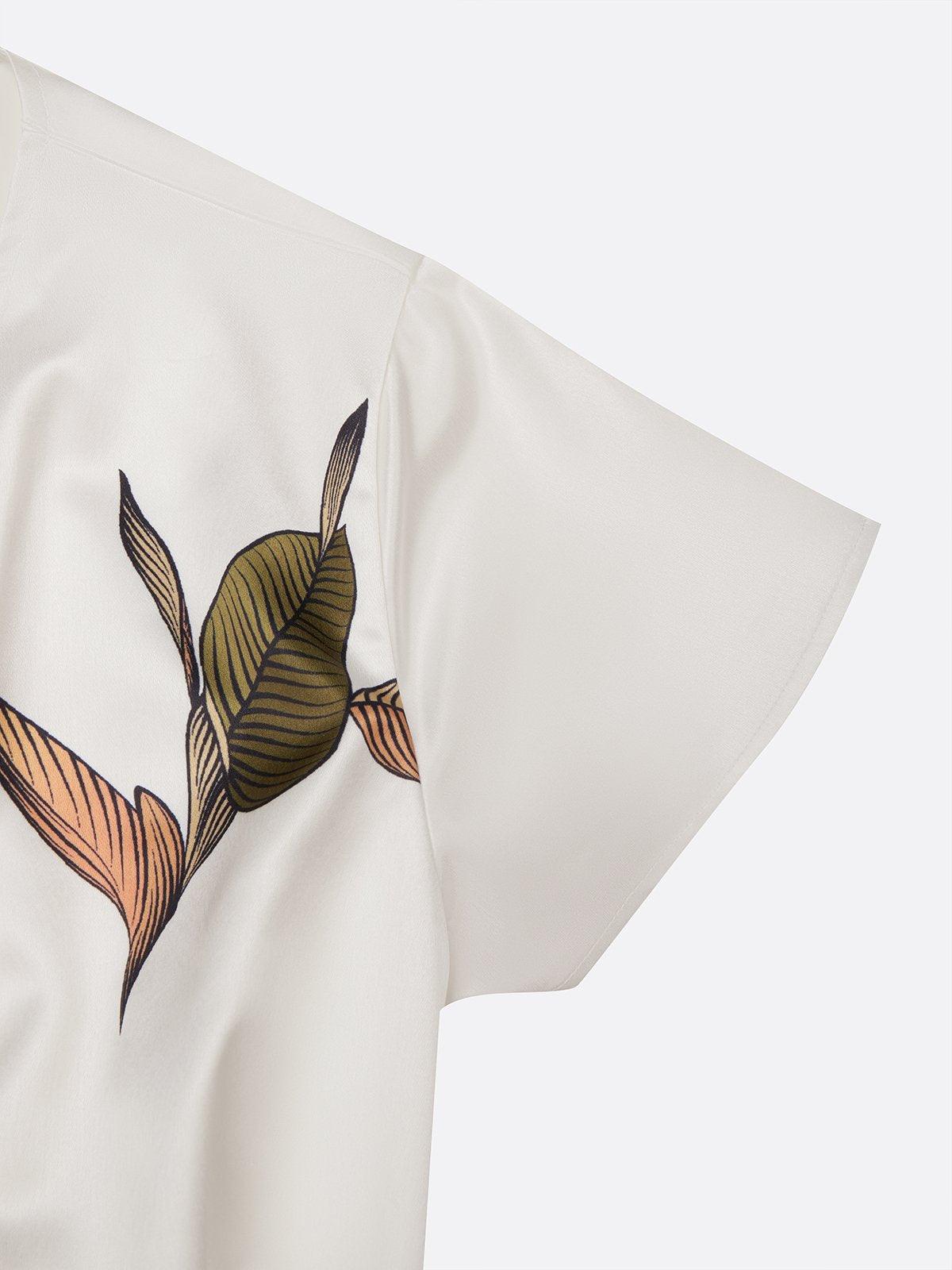 Vestido Cruzado Satinado para Mujeres