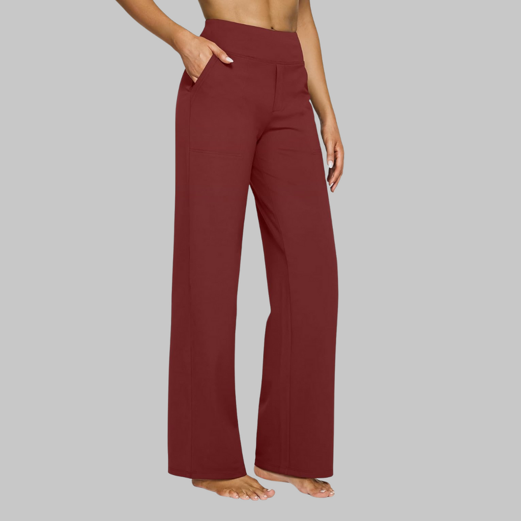 Pantalón Largo Recto de Yoga para Mujer