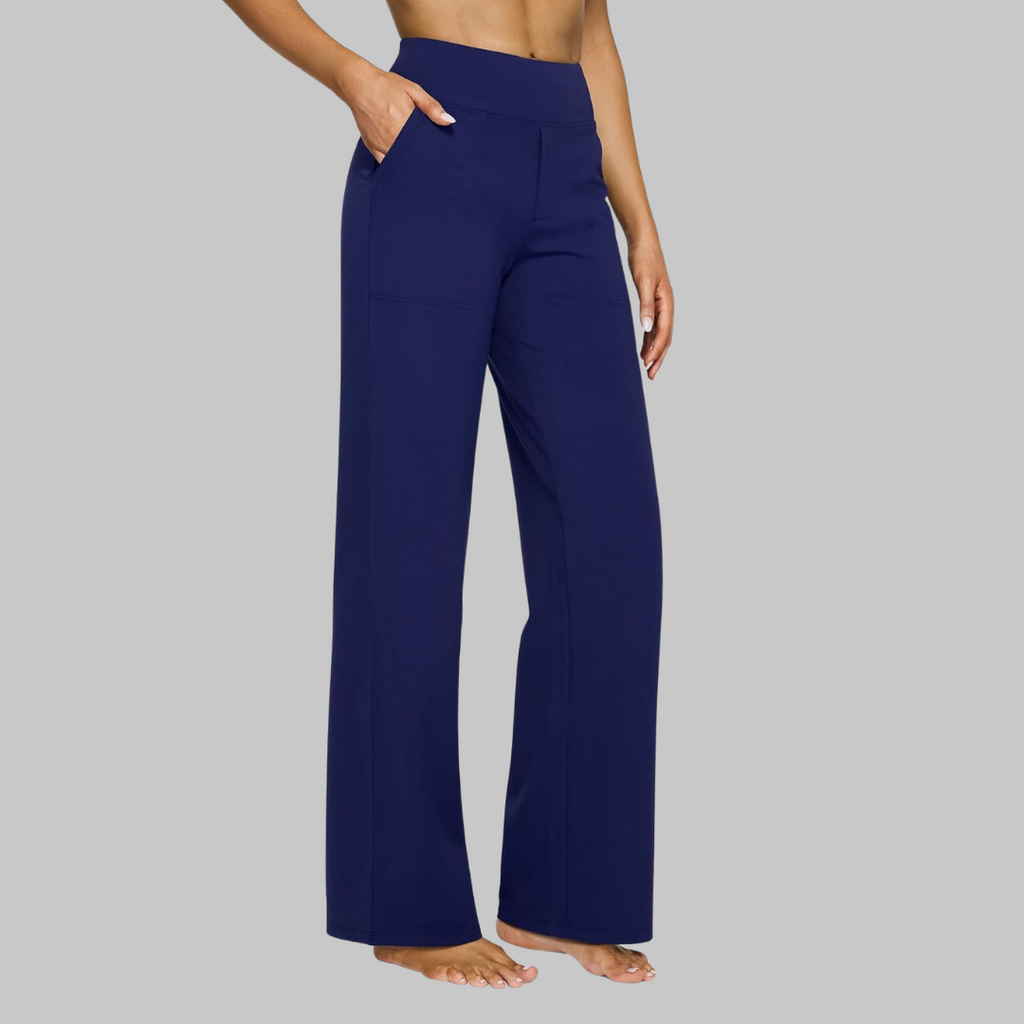 Pantalón Largo Recto de Yoga para Mujer