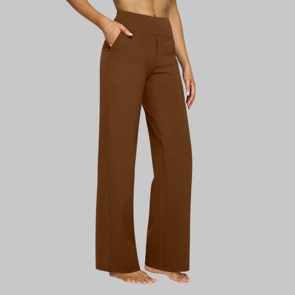 Pantalón Largo Recto de Yoga para Mujer