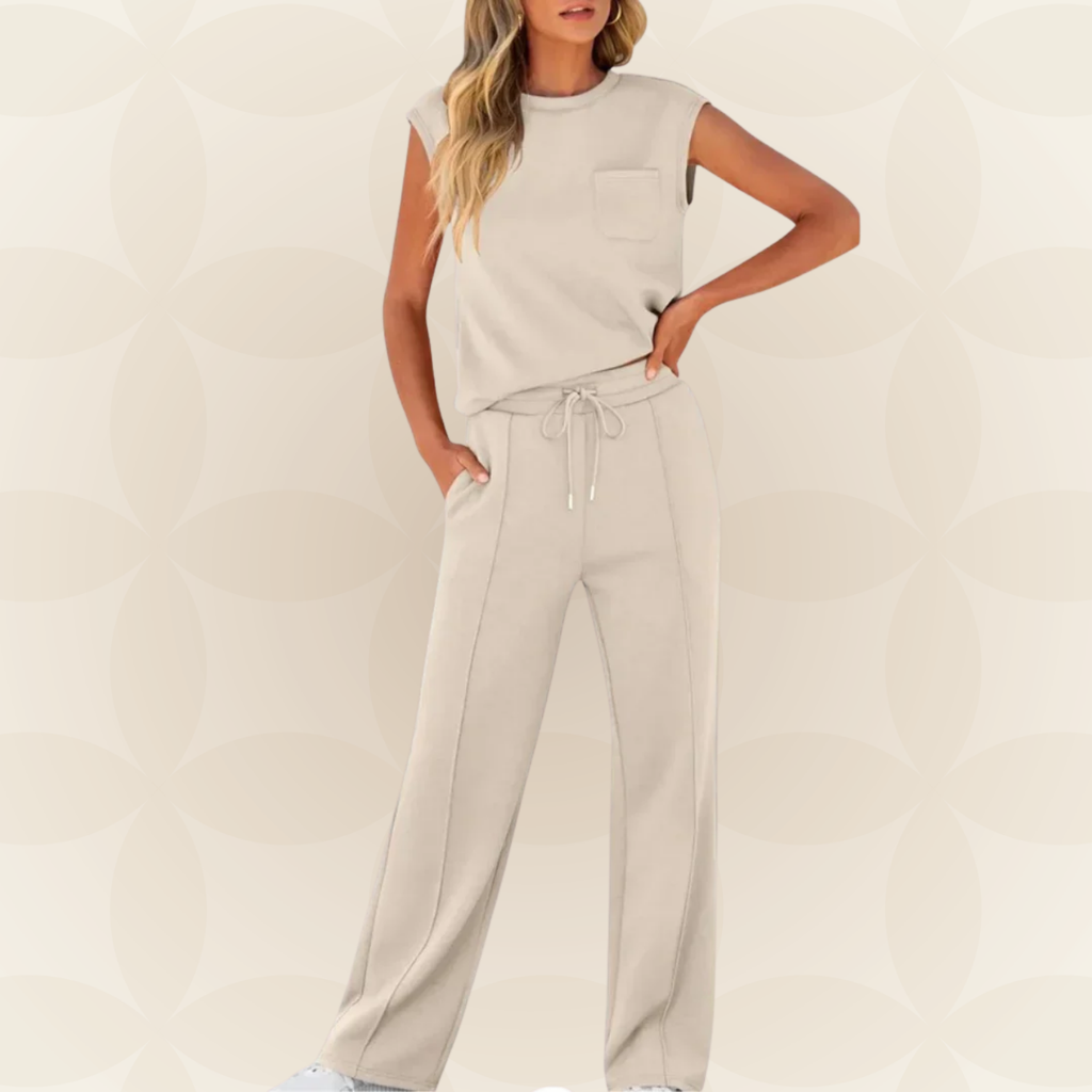 Conjunto de Dos Piezas Casual para Mujer