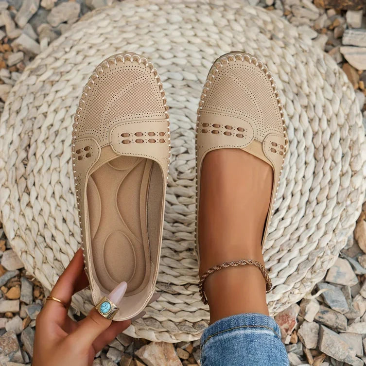 Zapatos Planos con Costura para Mujer | Ideal para el Día a Día