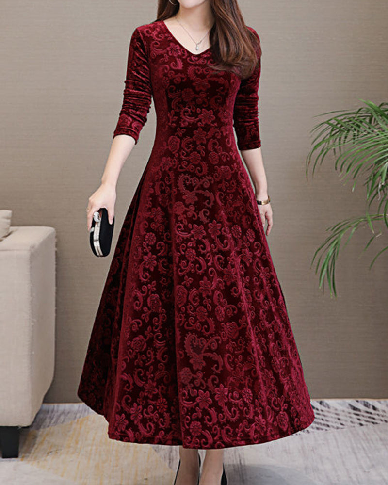 Vestido Largo de Princesa para Mujer