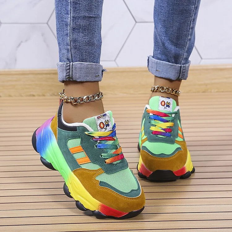 Zapatillas Deportivas con Punta Ancha para Mujer | Ideal para el Día a Día