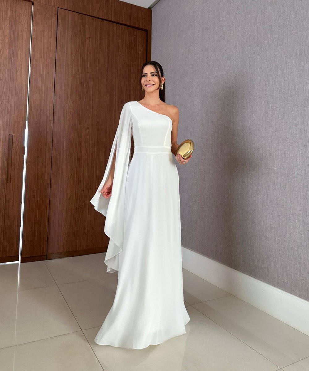 Vestido Largo Asimétrico para Women