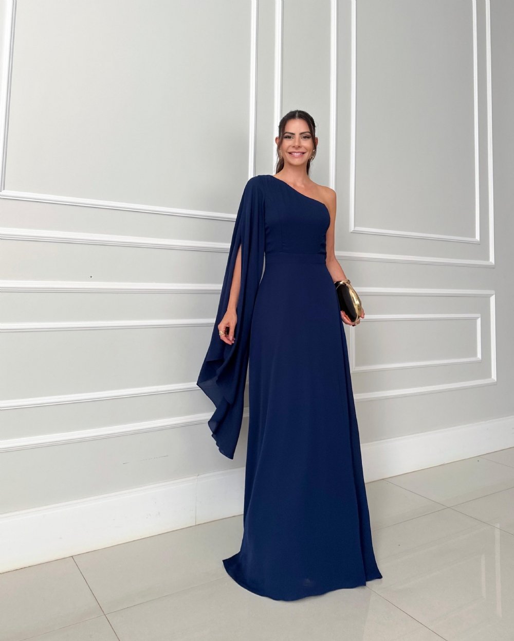 Vestido Largo Asimétrico para Women
