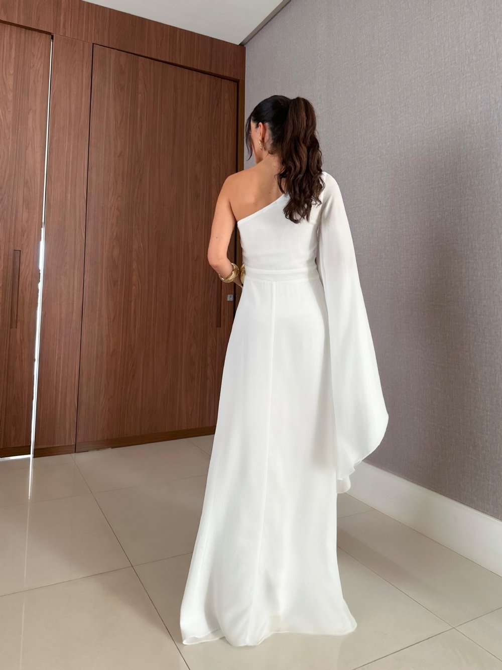 Vestido Largo Asimétrico para Women