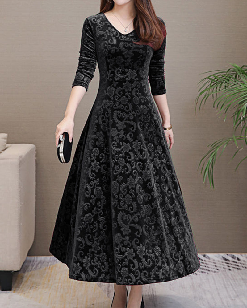 Vestido Largo de Princesa para Mujer