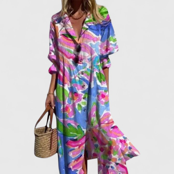 Vestido Largo Estilo Boho para Mujer