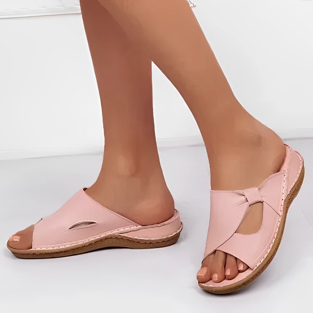 Sandalias Romanas Mujer con Plataforma Baja