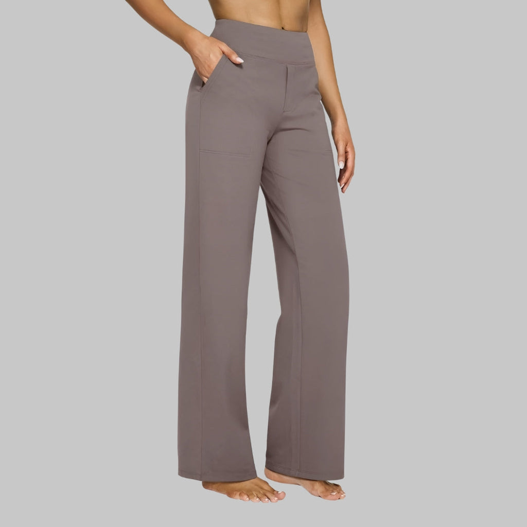 Pantalón Largo Recto de Yoga para Mujer