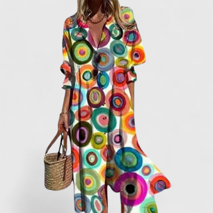Vestido Largo Estilo Boho para Mujer