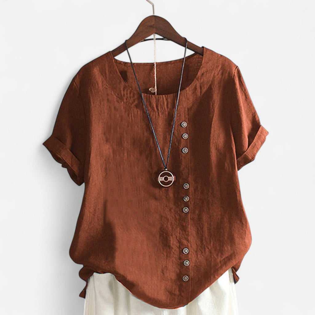 Camiseta de Algodón para Mujer