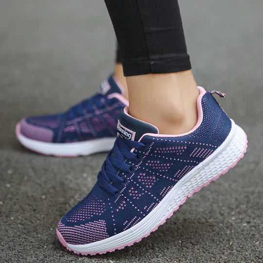 Zapatillas Transpirables de Punto Flyknit para Mujer