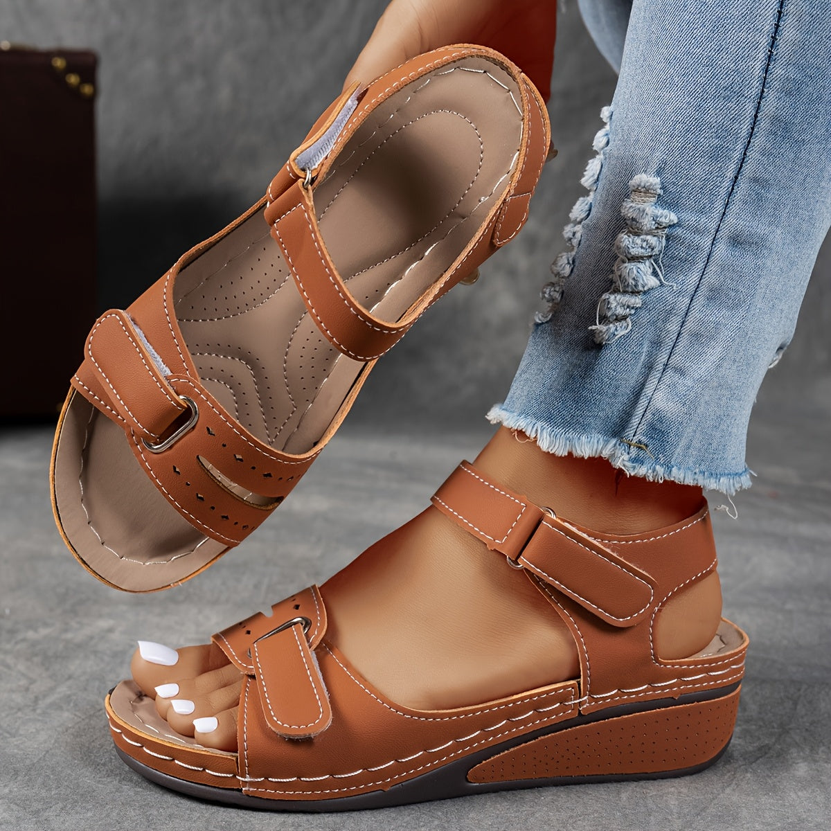 Casual Wedge Heel Sandals for Women | Ideal for Everyday Wear