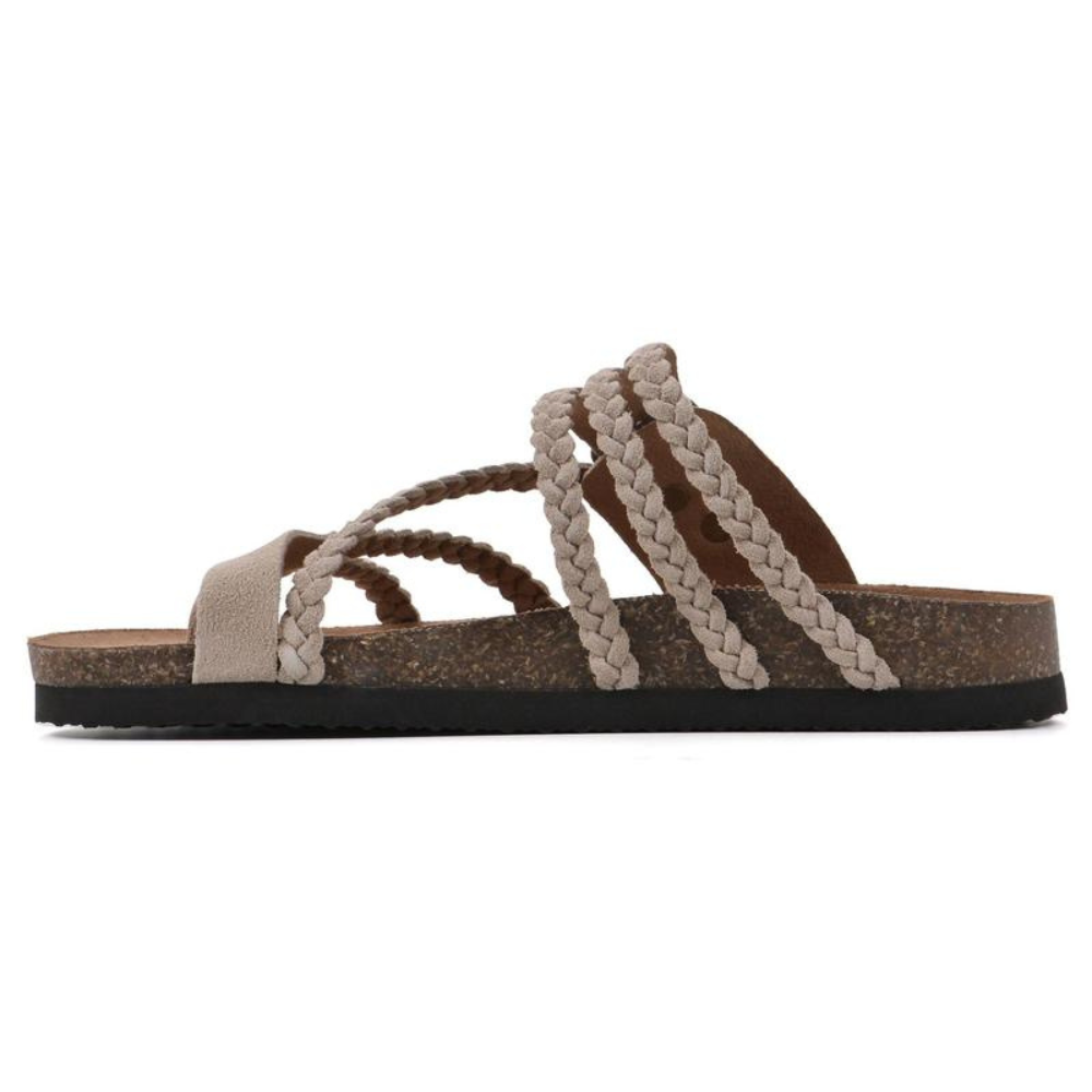 Sandalias Planas Trenzadas para Mujer | Ideal para el Verano