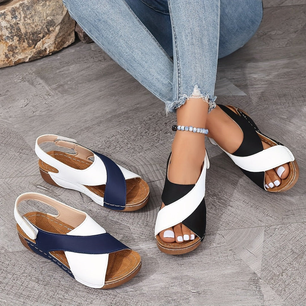 Sandalias Romanas de Plataforma para Mujer