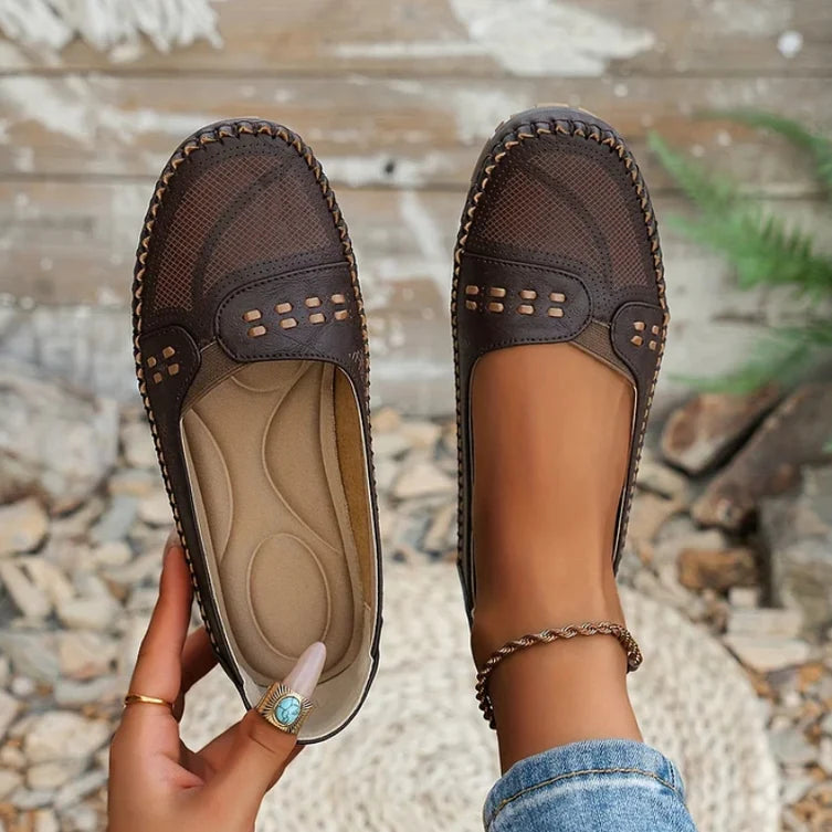 Zapatos Planos con Costura para Mujer | Ideal para el Día a Día