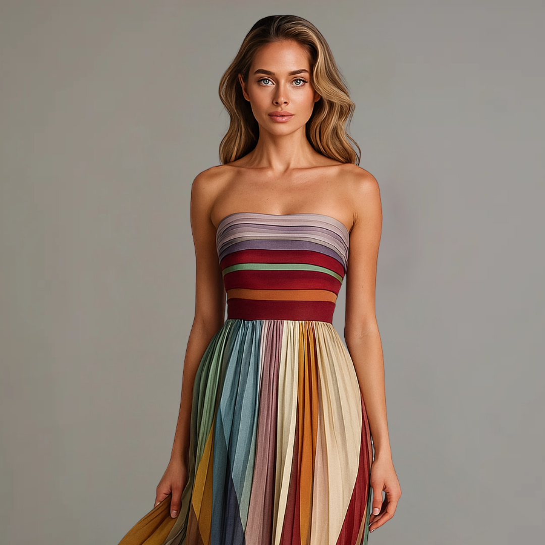 Strapless Maxi Dress for Women | Ideal for Events