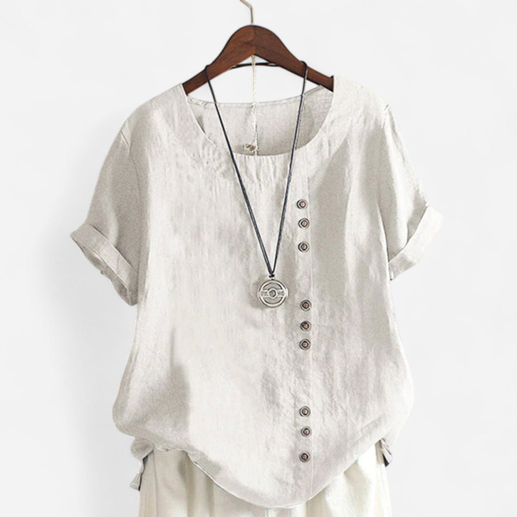 Camiseta de Algodón para Mujer