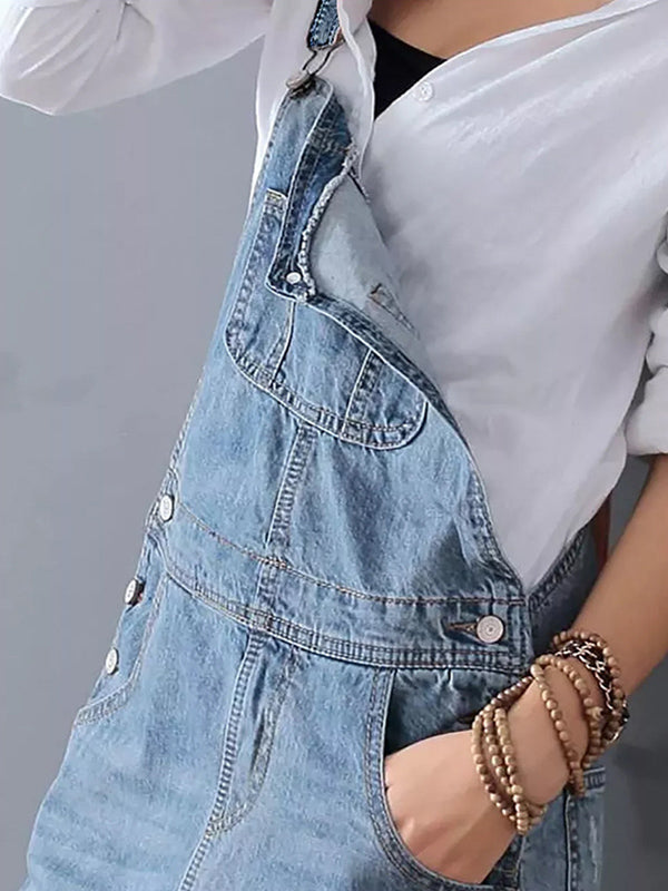 Pichi Vaquero con Tirantes Ajustables para Mujer