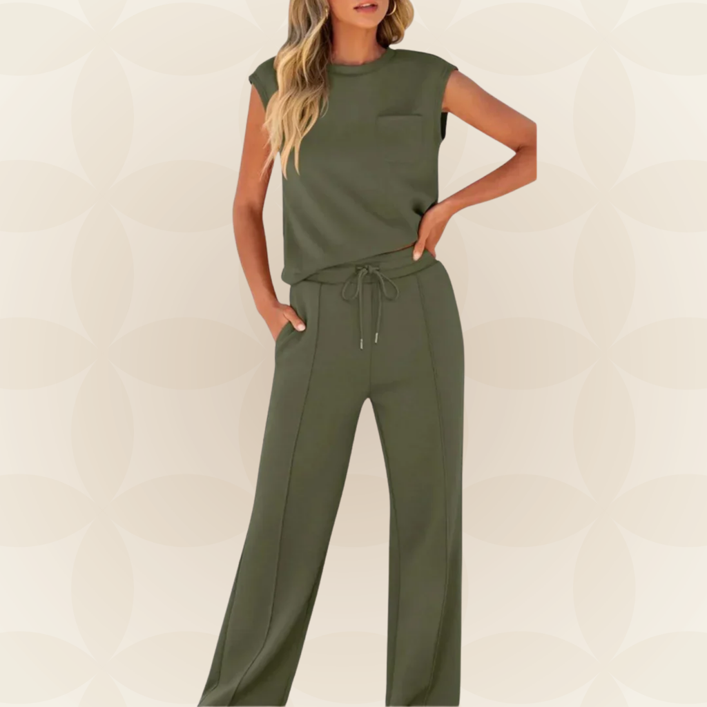 Conjunto de Dos Piezas Casual para Mujer