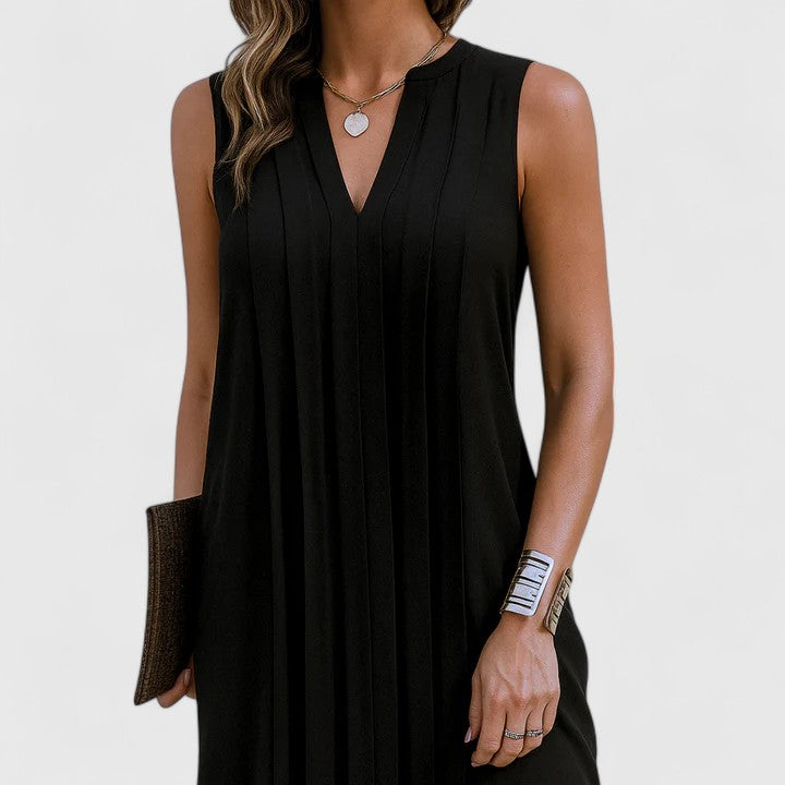 Vestido de verano sin mangas A-line para Mujer