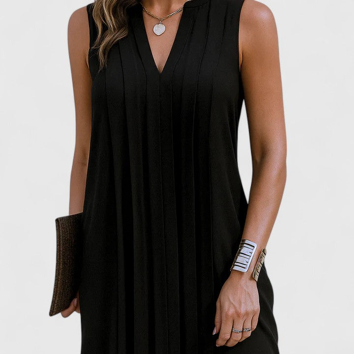 Vestido de verano sin mangas A-line para Mujer
