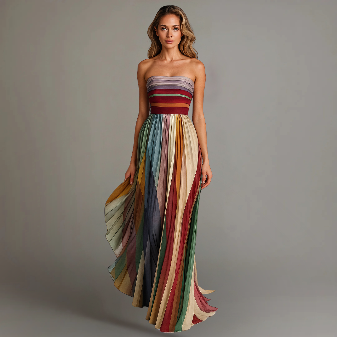 Strapless Maxi Dress for Women | Ideal for Events