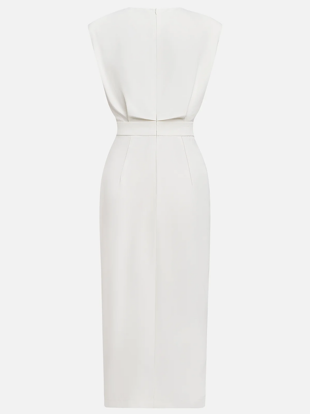 Vestido Midi con Cuello Redondo y Botones para Mujer | Ideal para el Verano