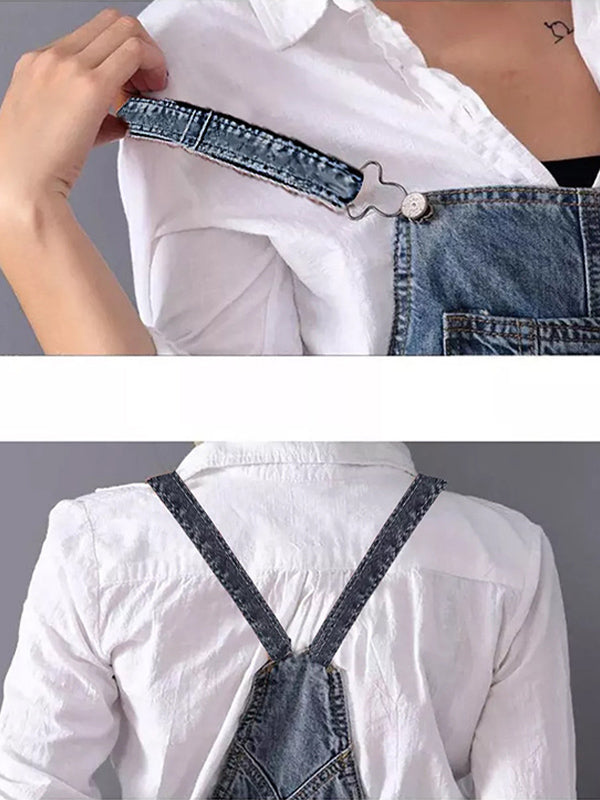 Pichi Vaquero con Tirantes Ajustables para Mujer
