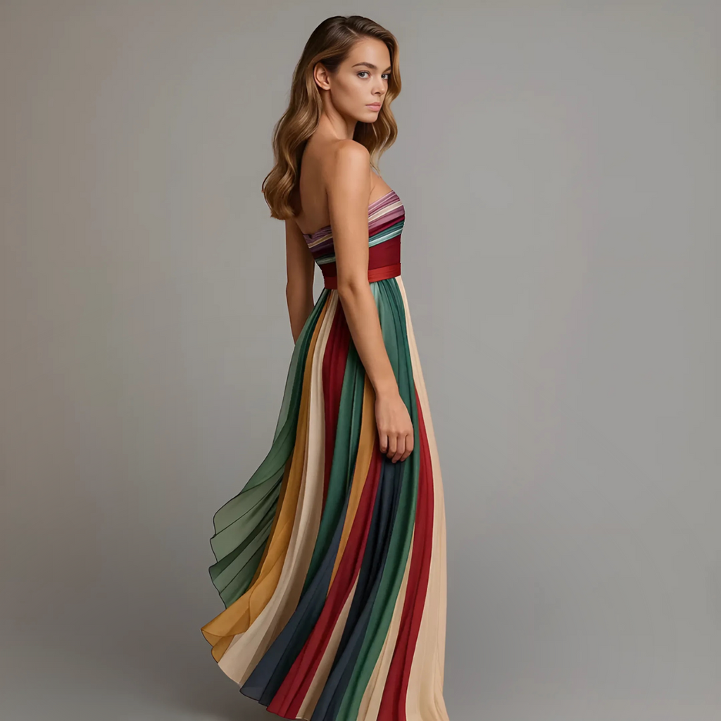 Strapless Maxi Dress for Women | Ideal for Events