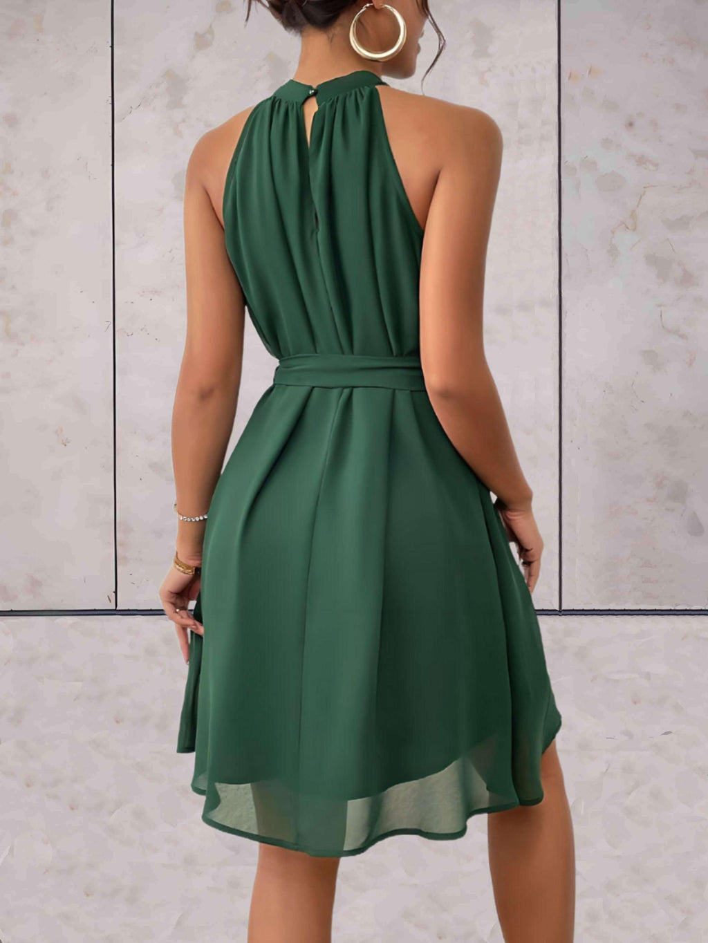 Vestido Halter Elegante para Mujer