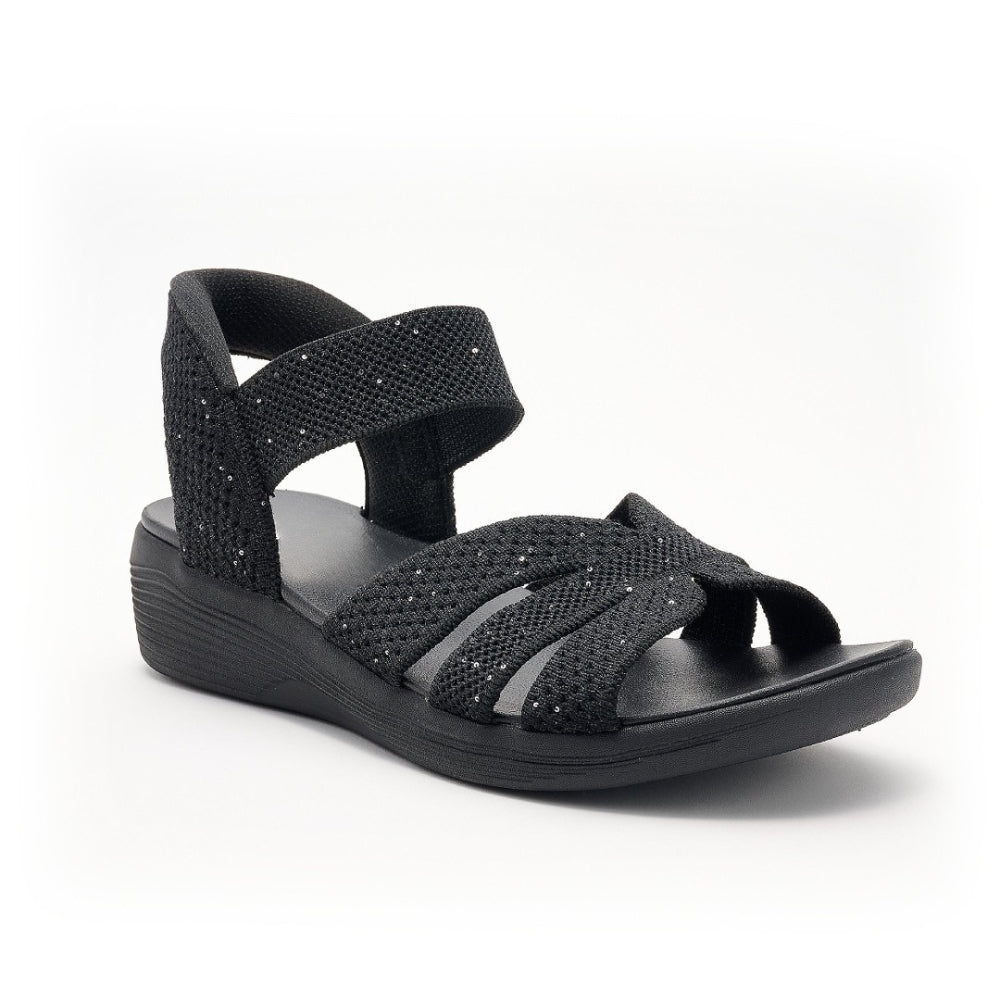 Wedge Sandals with Knit Straps for Women | Perfect for Summer