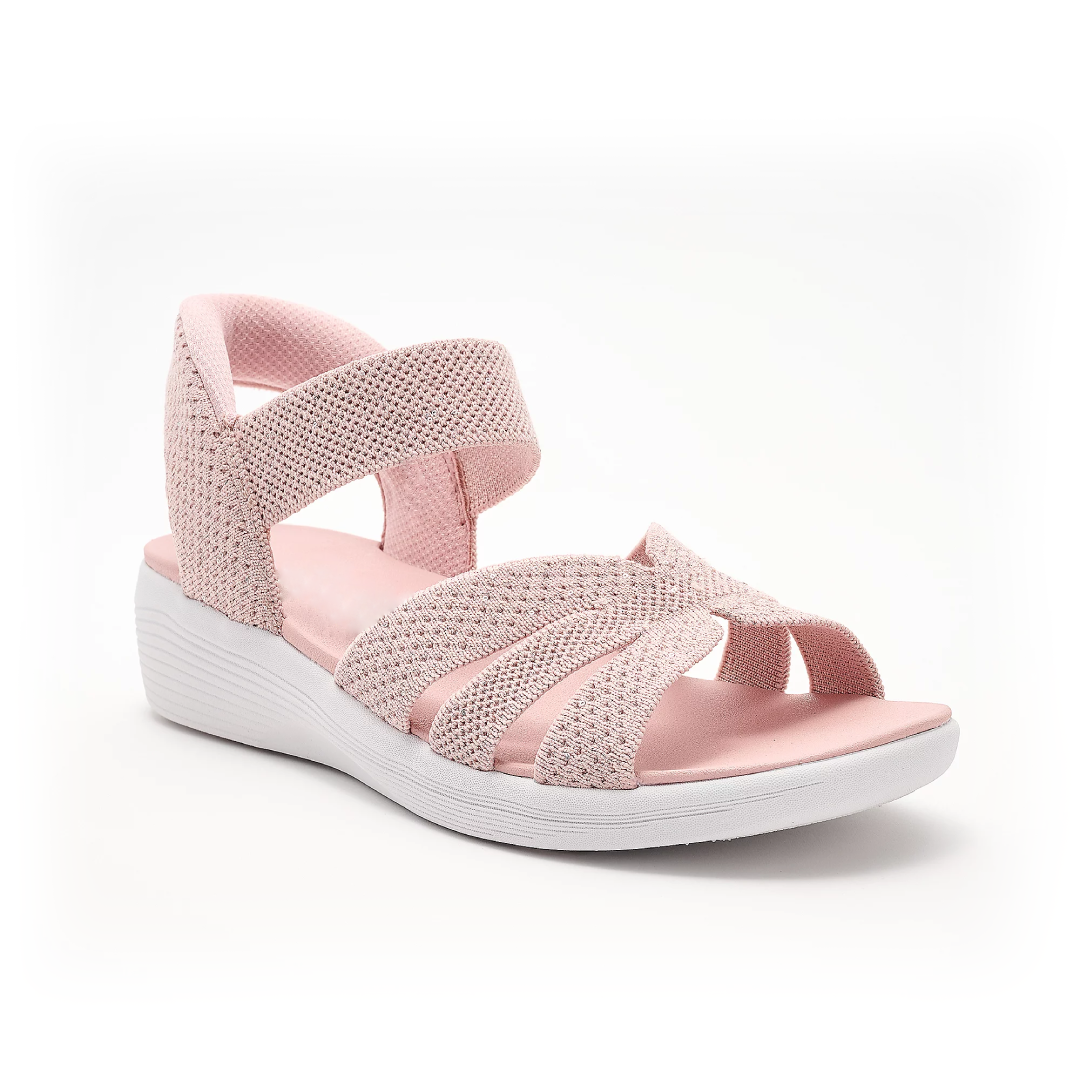 Wedge Sandals with Knit Straps for Women | Perfect for Summer
