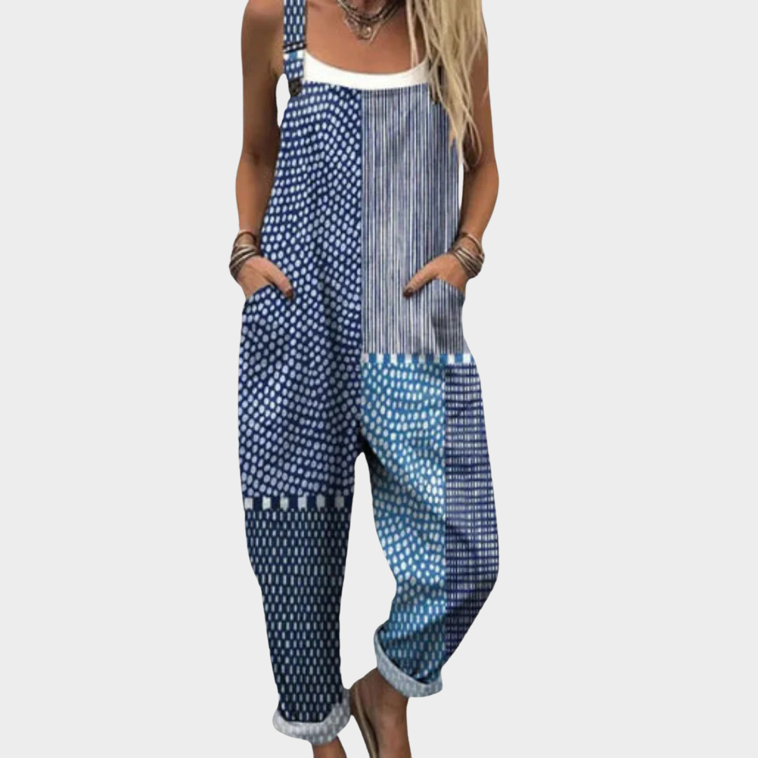 Mono con Diseño Patchwork para Mujer