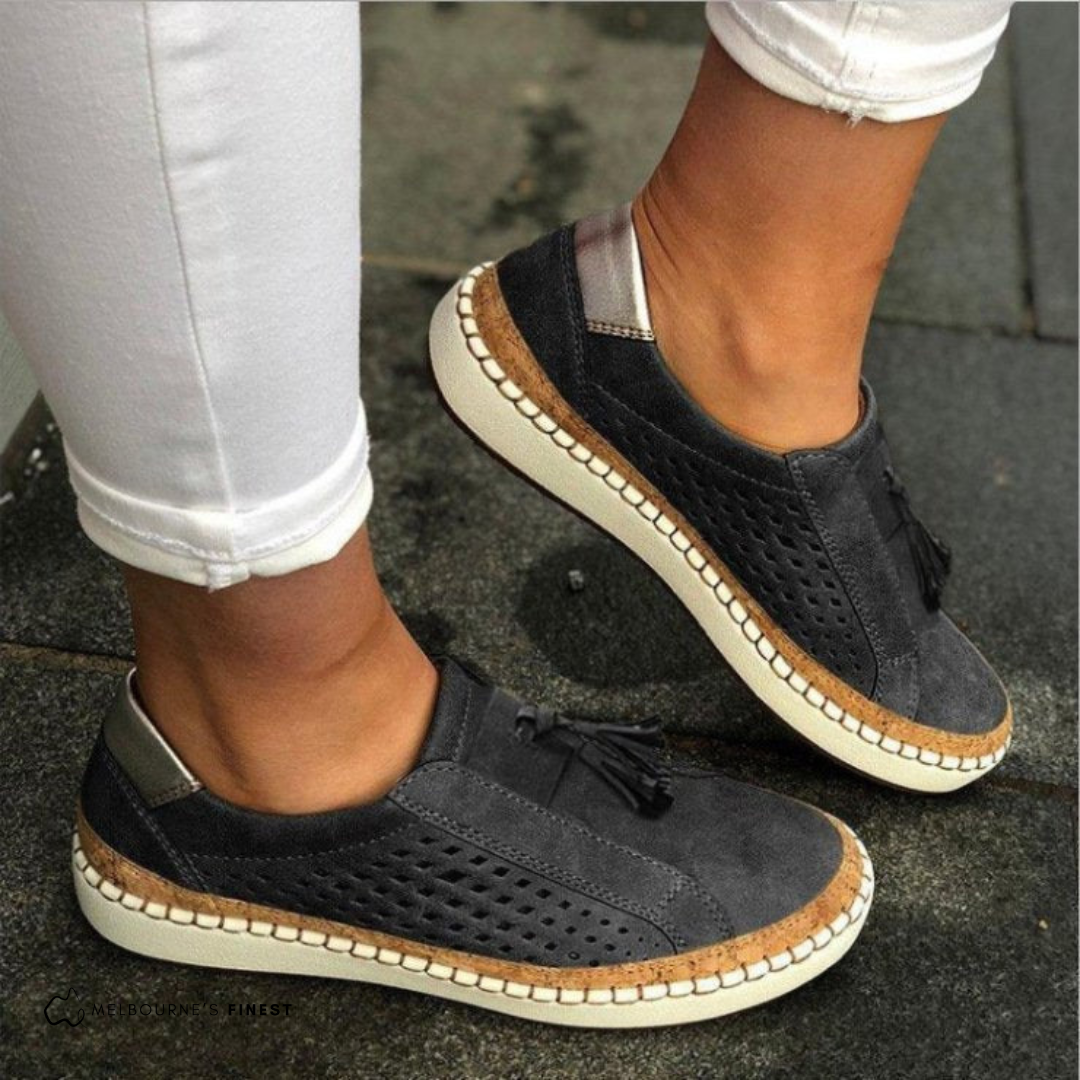 Casual Moccasins for Women with Non-Slip Sole