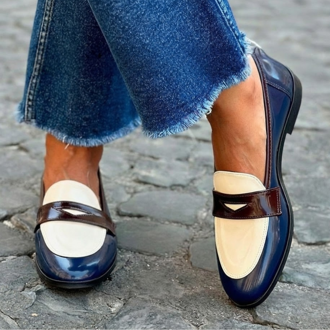 Mocasines de Punta Redonda para Mujer