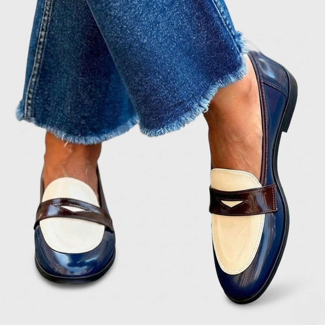 Mocasines de Punta Redonda para Mujer