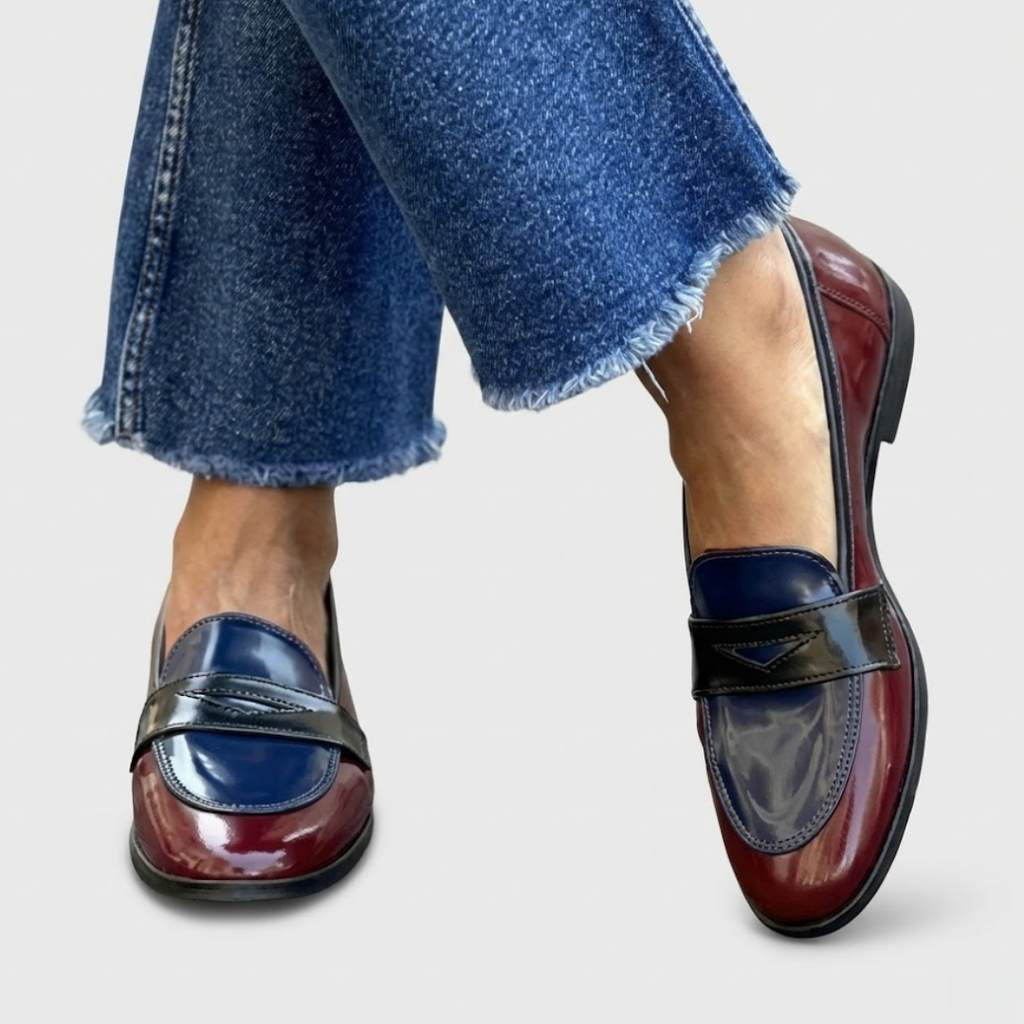 Mocasines de Punta Redonda para Mujer