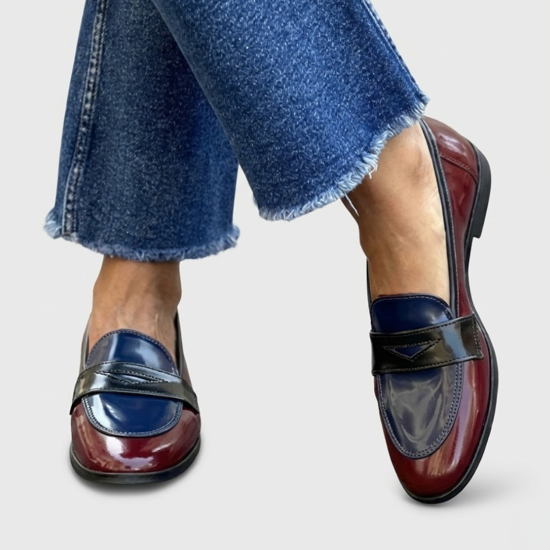 Mocasines de Punta Redonda para Mujer