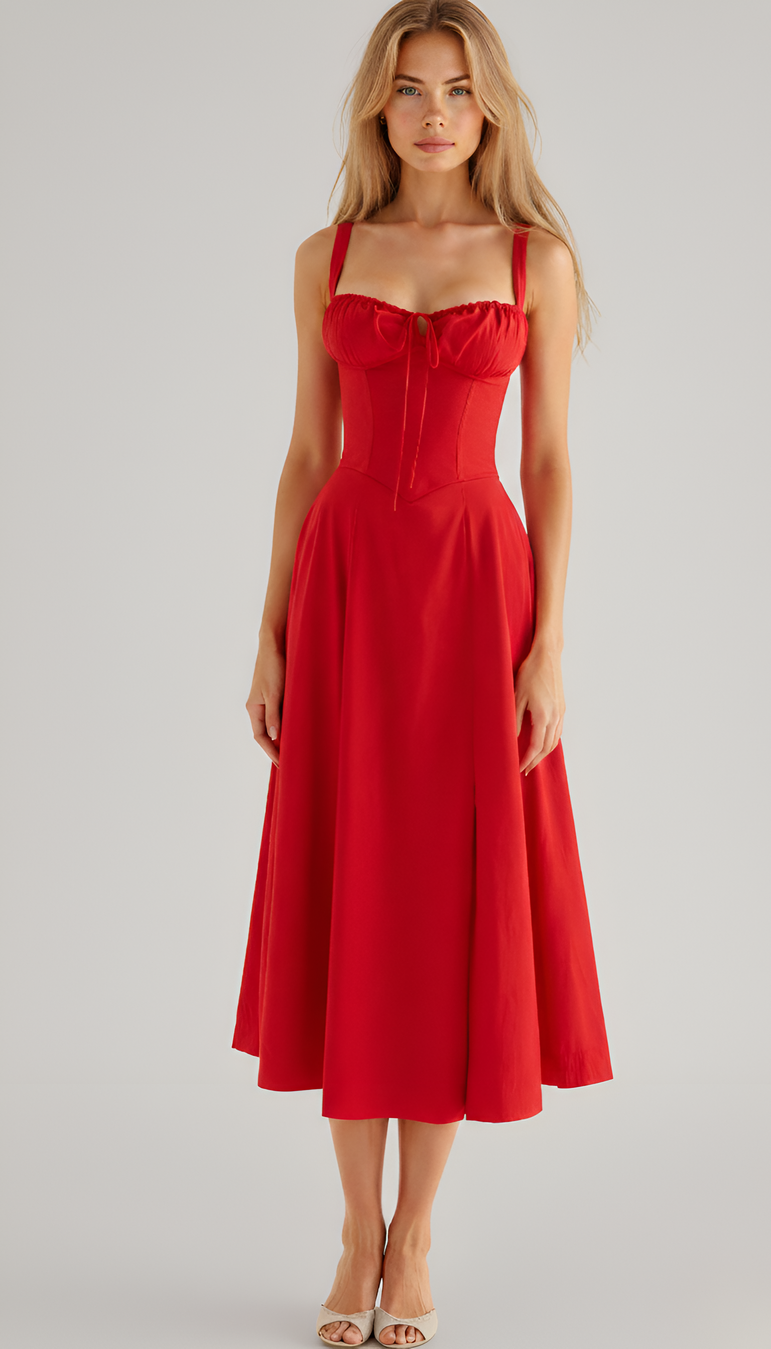 Floral Midi Dress for Women