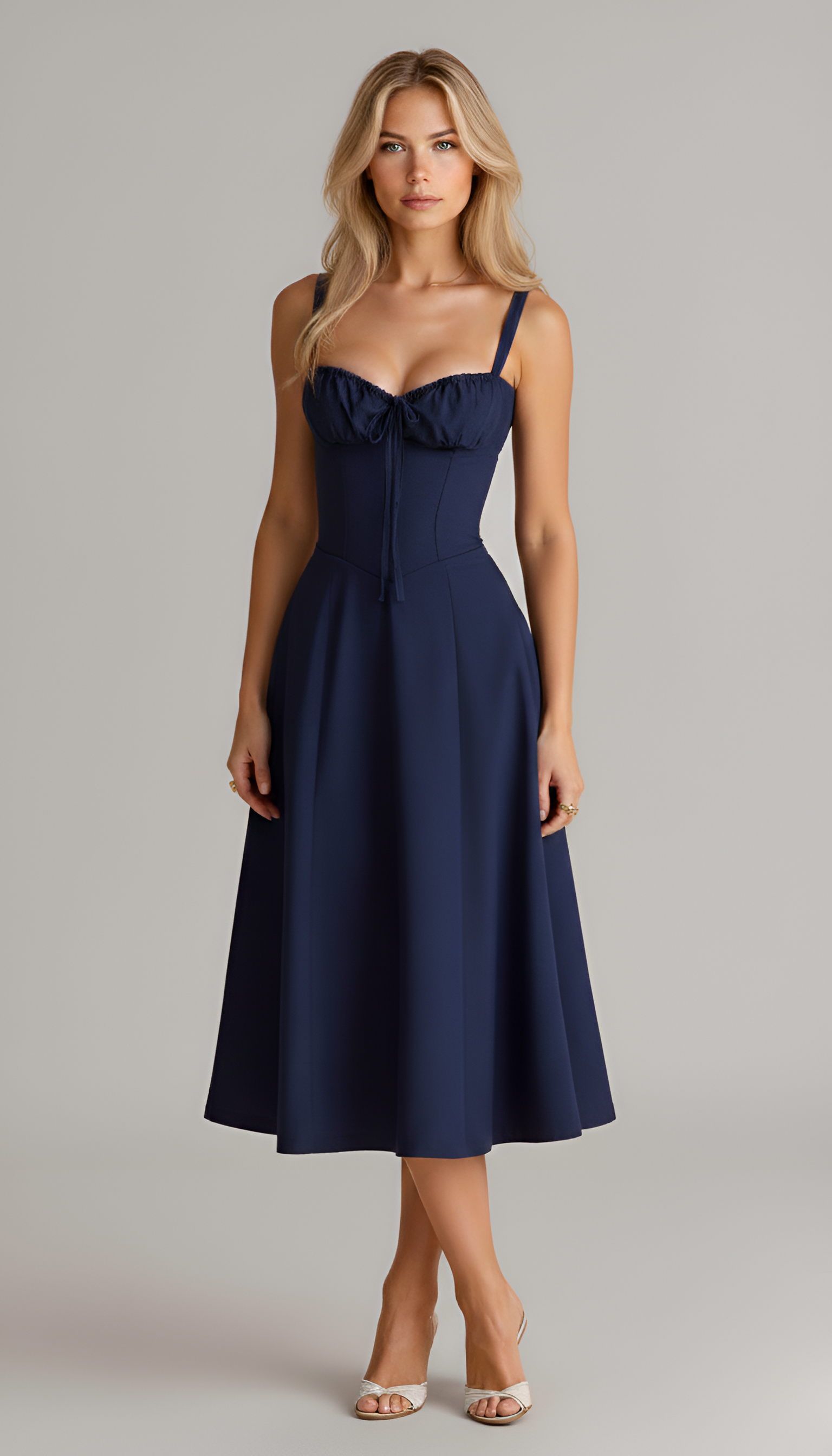 Floral Midi Dress for Women