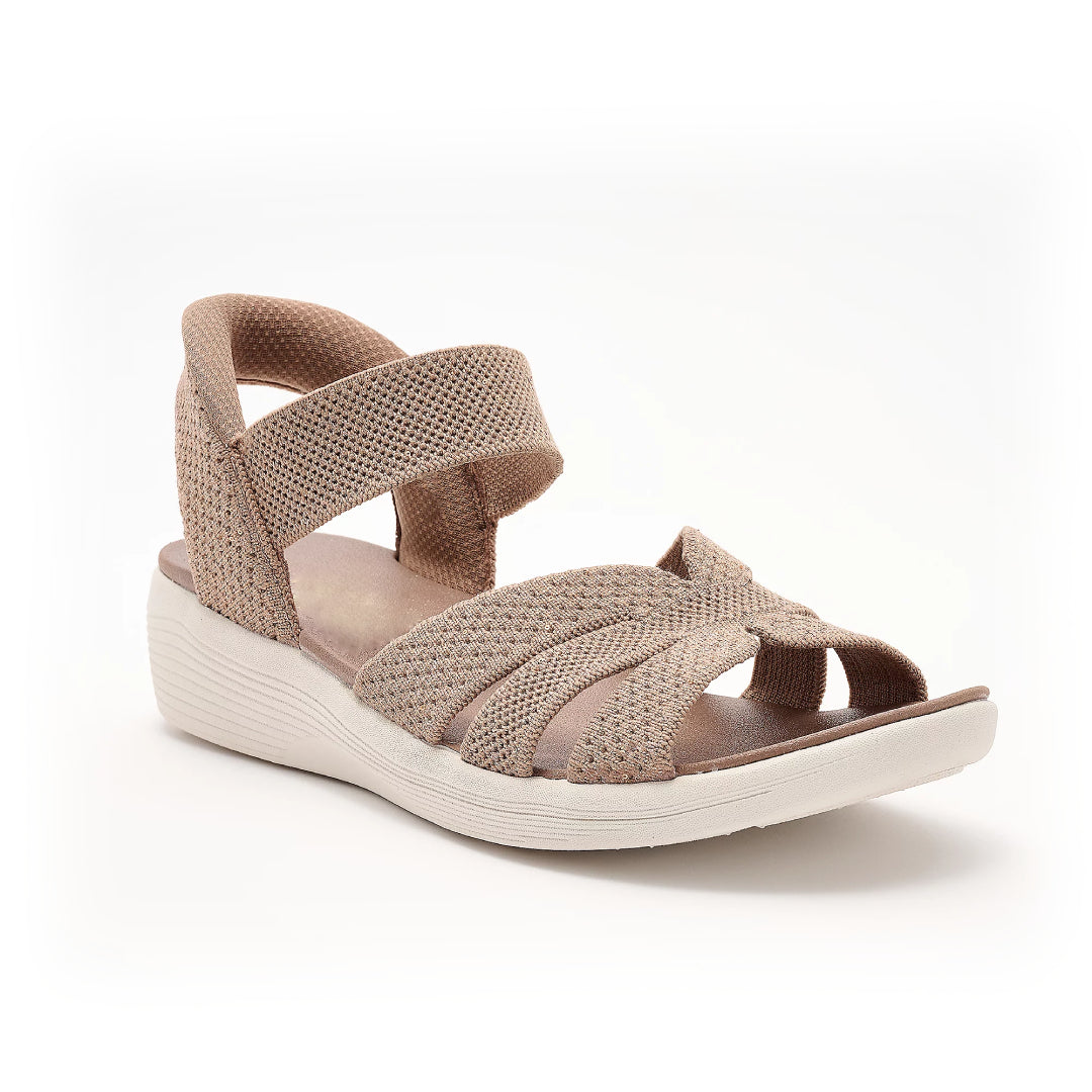 Wedge Sandals with Knit Straps for Women | Perfect for Summer