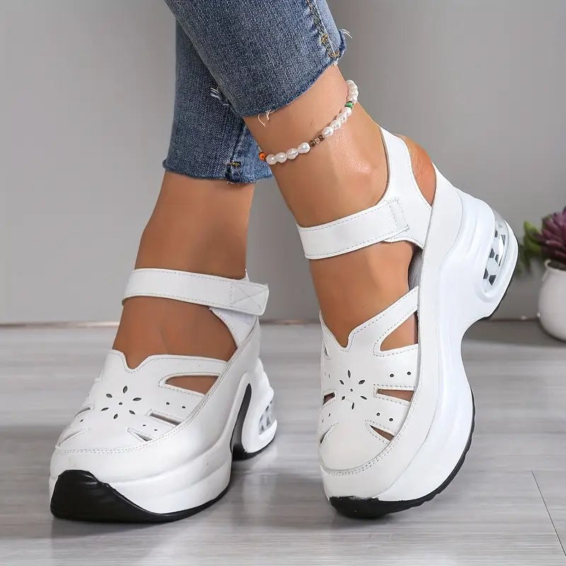 Sandalias de Plataforma con Cuña para Mujer