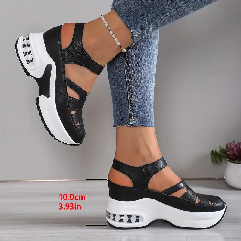 Sandalias de Plataforma con Cuña para Mujer