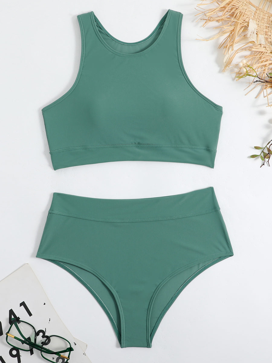 High-Waisted Sports Bikini for Women