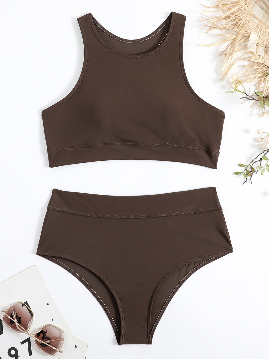 High-Waisted Sports Bikini for Women