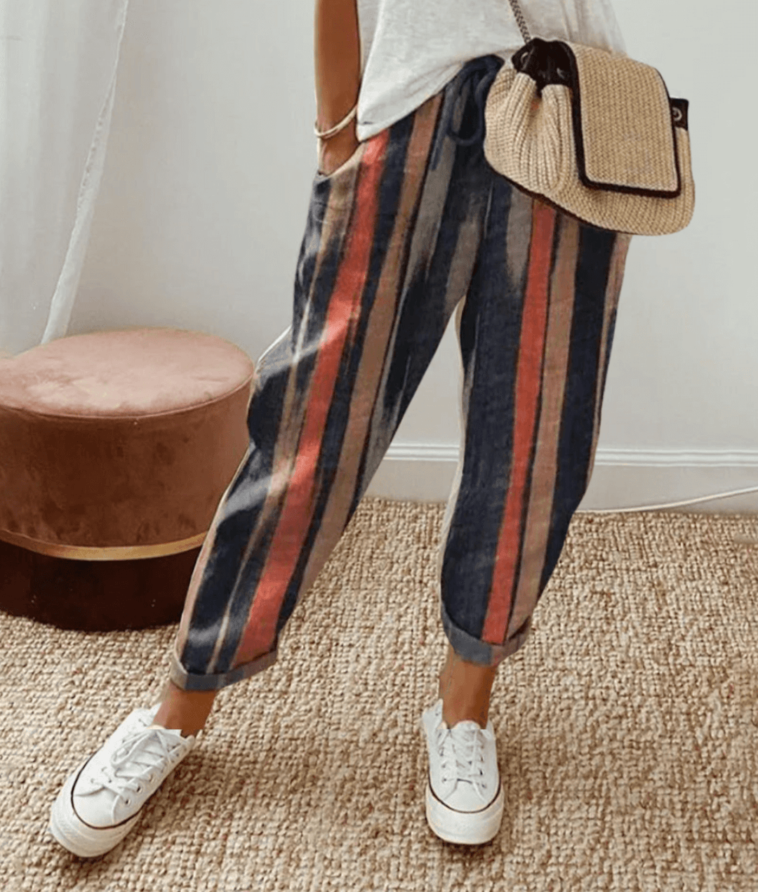 Pantalones Cómodos de Algodón para Mujer