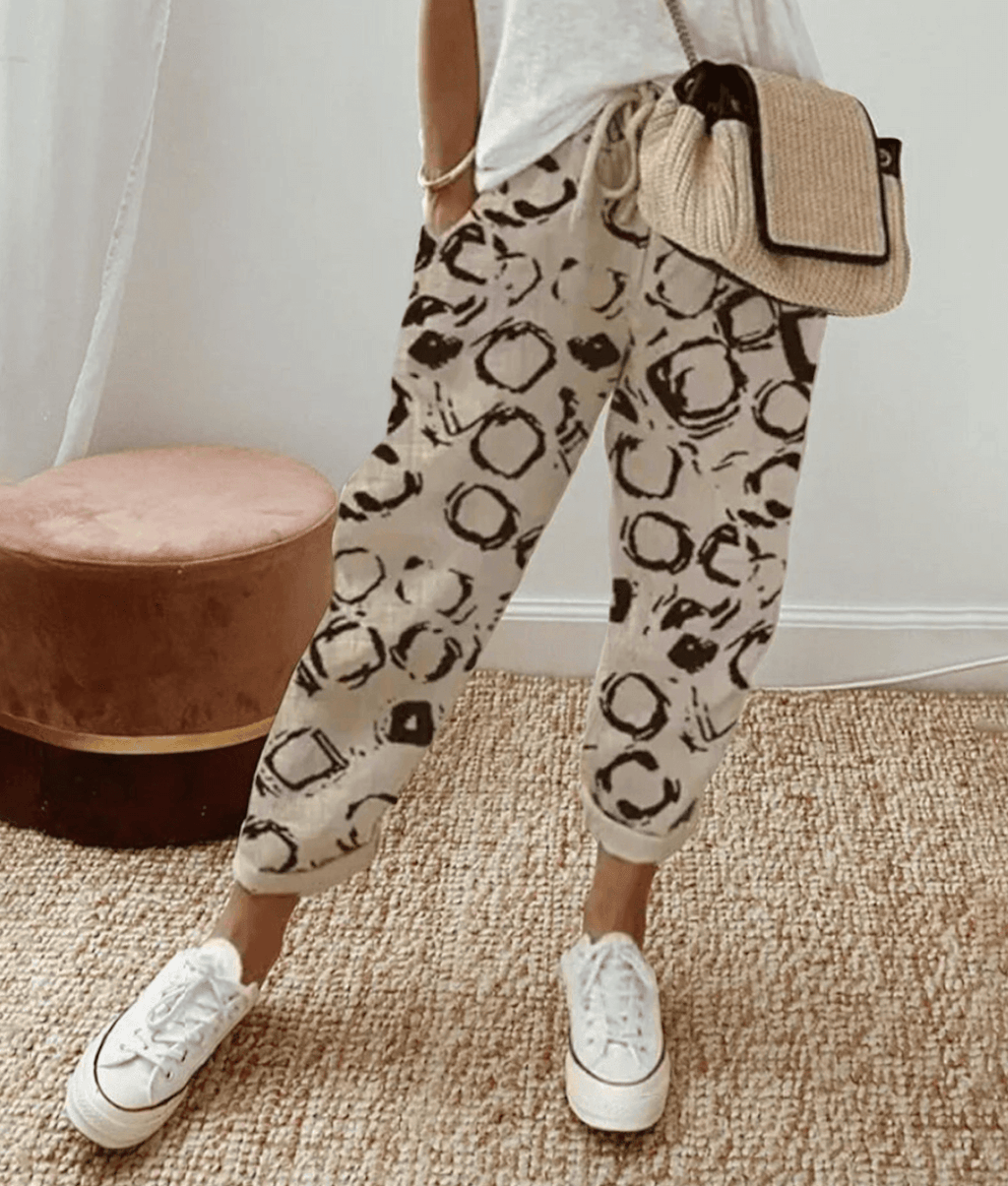 Pantalones Cómodos de Algodón para Mujer